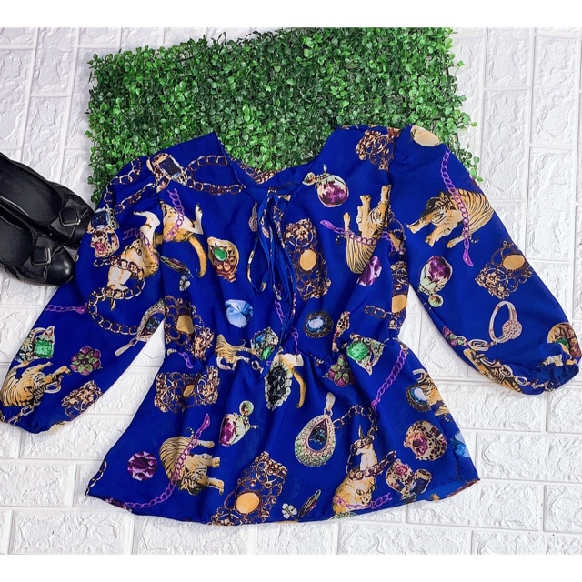 Áo peplum bigsize (60-80 ký)