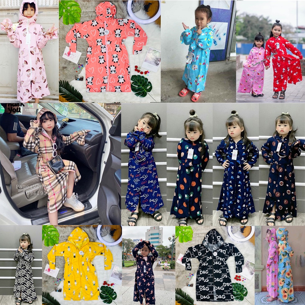 💖 Áo chống nắng cho bé gái, chất THÔ LỤA HÀN, KHÔNG PHA NILON thấm hút mồ hôi cực tốt