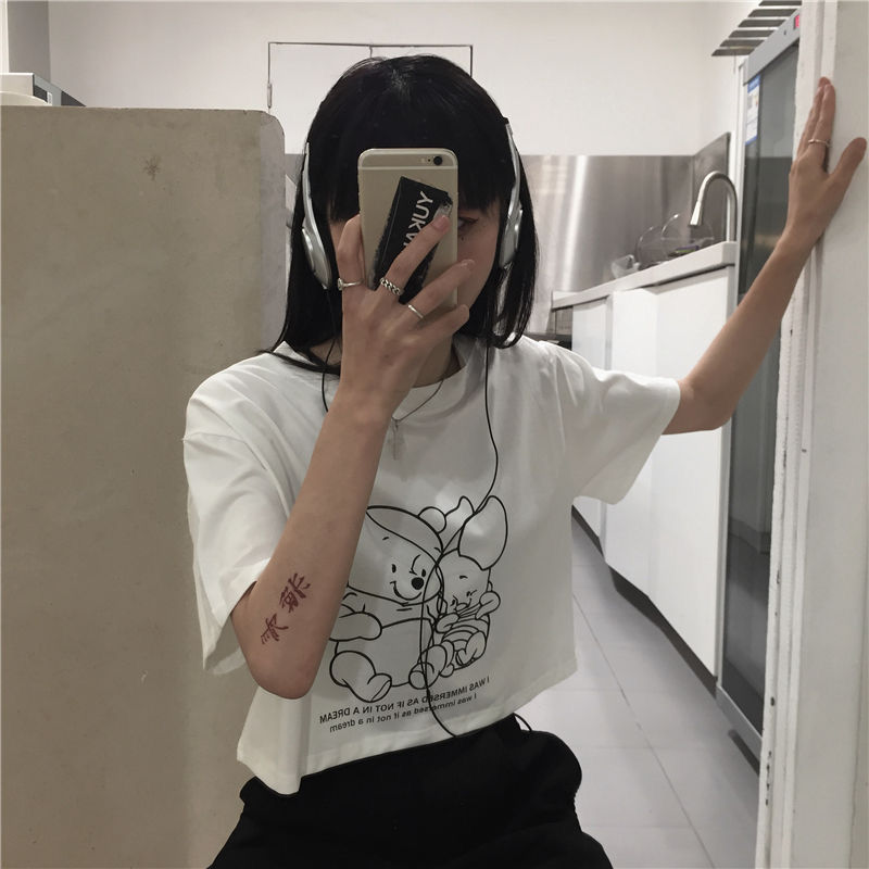 Áo thun croptop nhuộm màu thời trang 2020 | BigBuy360 - bigbuy360.vn