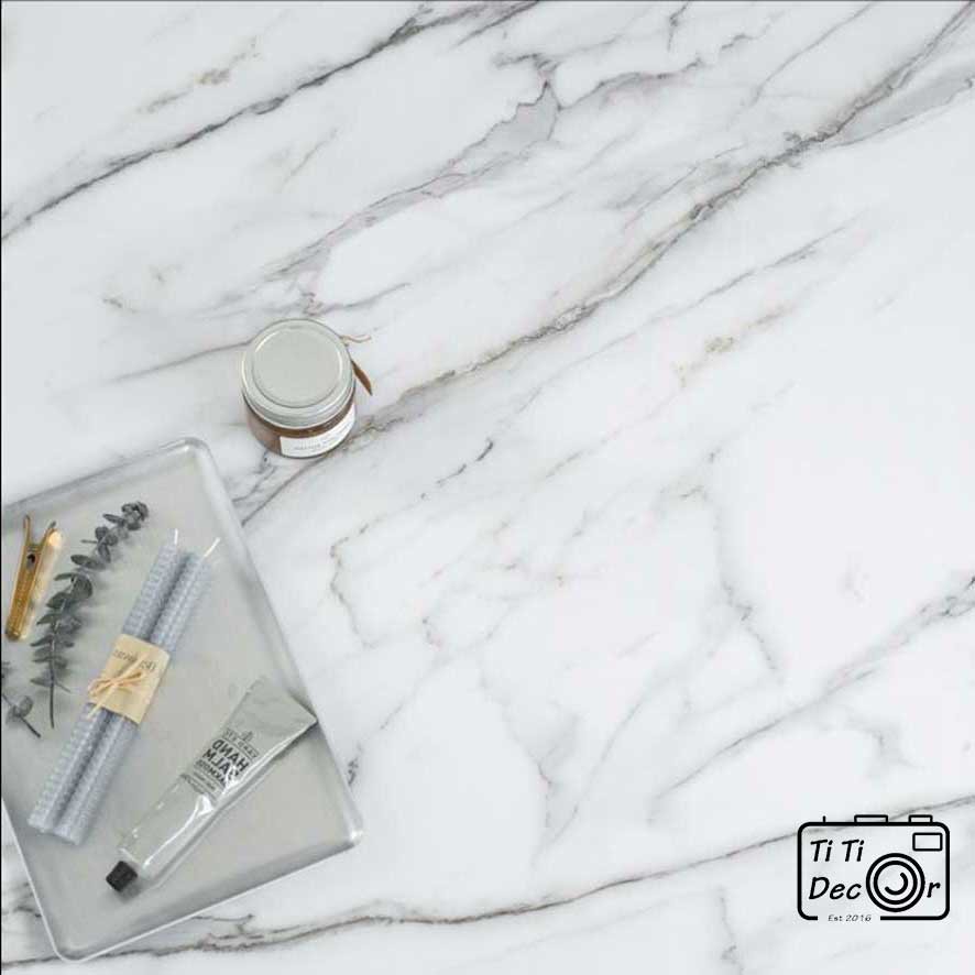 Phông nền PVC 3d giả đá marble vân mây làm background chụp ảnh - TiTi Decor