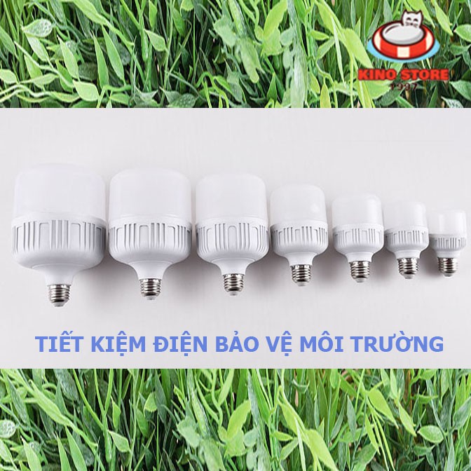 Bóng Đèn Led Trụ Tiết Kiệm Điện 5w-10w-15w-20w-30w-40w-50w Bảo Hành 12 Tháng