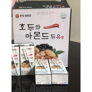 Sữa hạt hạnh nhân, óc chó, đậu đen, đậu nành Hàn Quốc (thùng 16 hộp x1 thumbnail