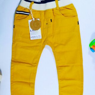 Quần kaki cạp chun cho bé trai