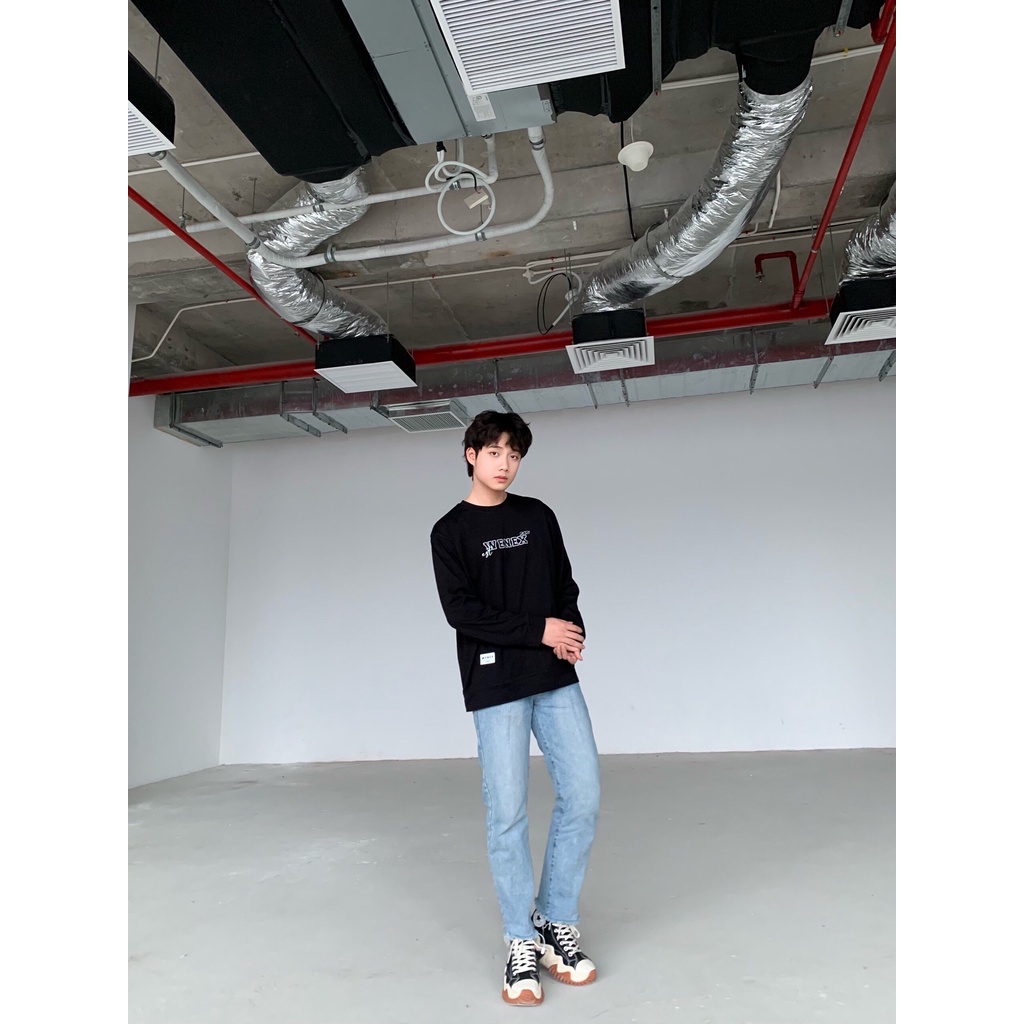 Áo Thun Dài Tay Sweater WENEX Phông Unisex Nam Nữ Cotton Oversize Form Rộng Local Brand Est 2021 Basic