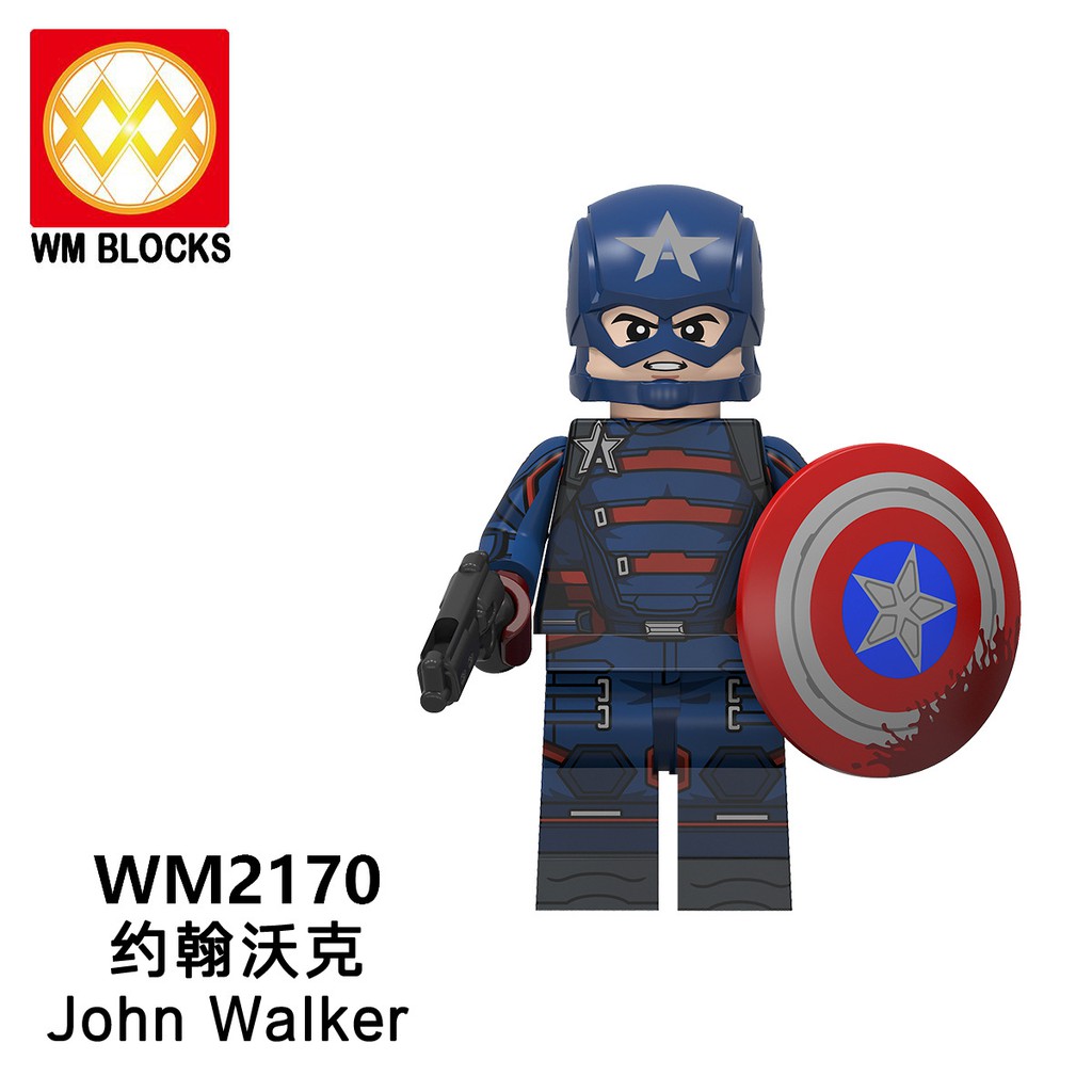 Minifigures Các Mẫu Nhân Vật Marvel DC Winter Soldier Falcon Mẫu Mới Ra Siêu Đẹp WM6117