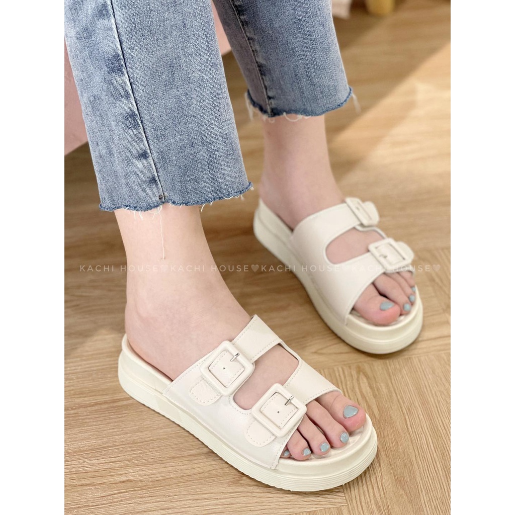 Dép Han 2 quai khóa HF103 - Kachi House