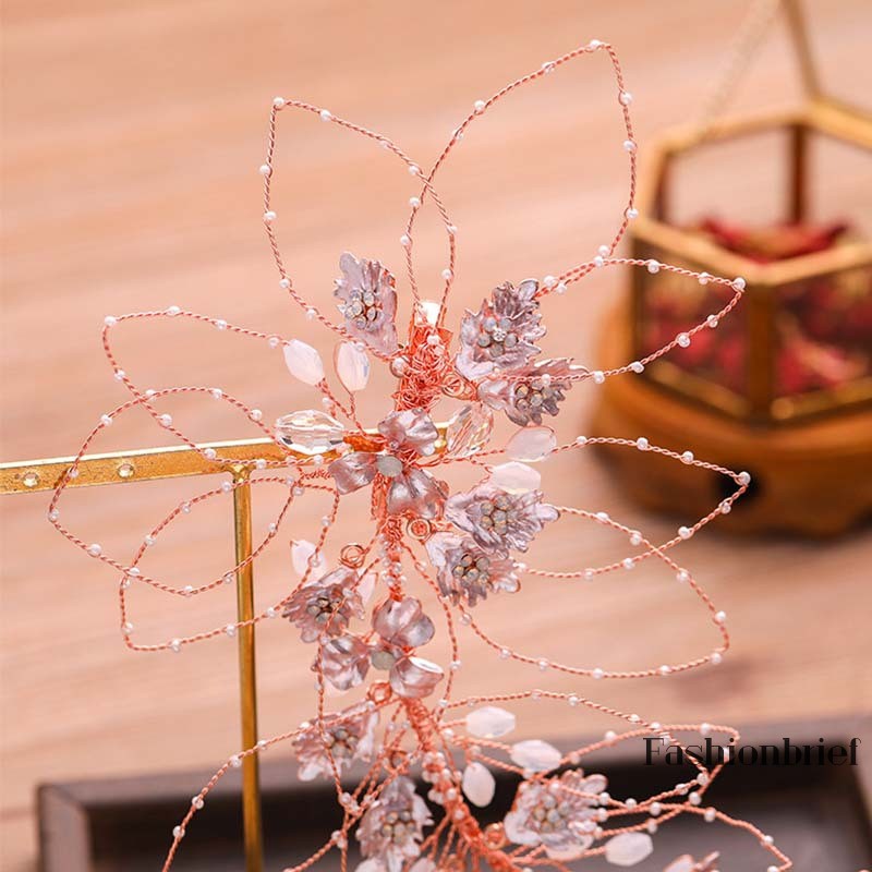 Vòng hoa đội đầu kiểu dáng thời trang phong cách Hàn Quốc cho nữ