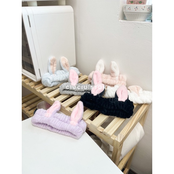 Băng đô tai thỏ ảnh thật shop ciuciu.Store chụp