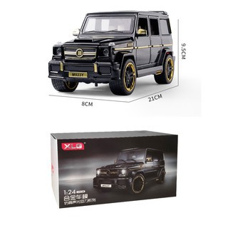 Mô hình xe Mercedes AMG G65 Brabus tỉ lệ 1:24 chất liệu hợp kim, chính hãng XLG