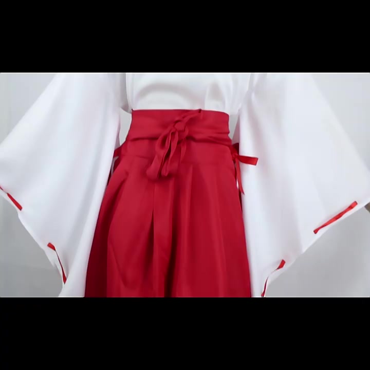 Trang Phục Hóa Trang Inuyasha Gồm Áo Tay Ruy Băng Và Quần Thắt Lưng | BigBuy360 - bigbuy360.vn