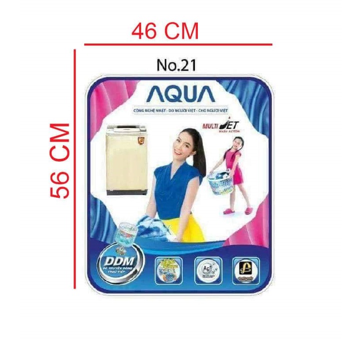 TEM DECAN DÁN MÁY GIẶT - Các hãng Panasonic Sanyo Aqua Toshiba Samsung Sharp Hitachi LG
