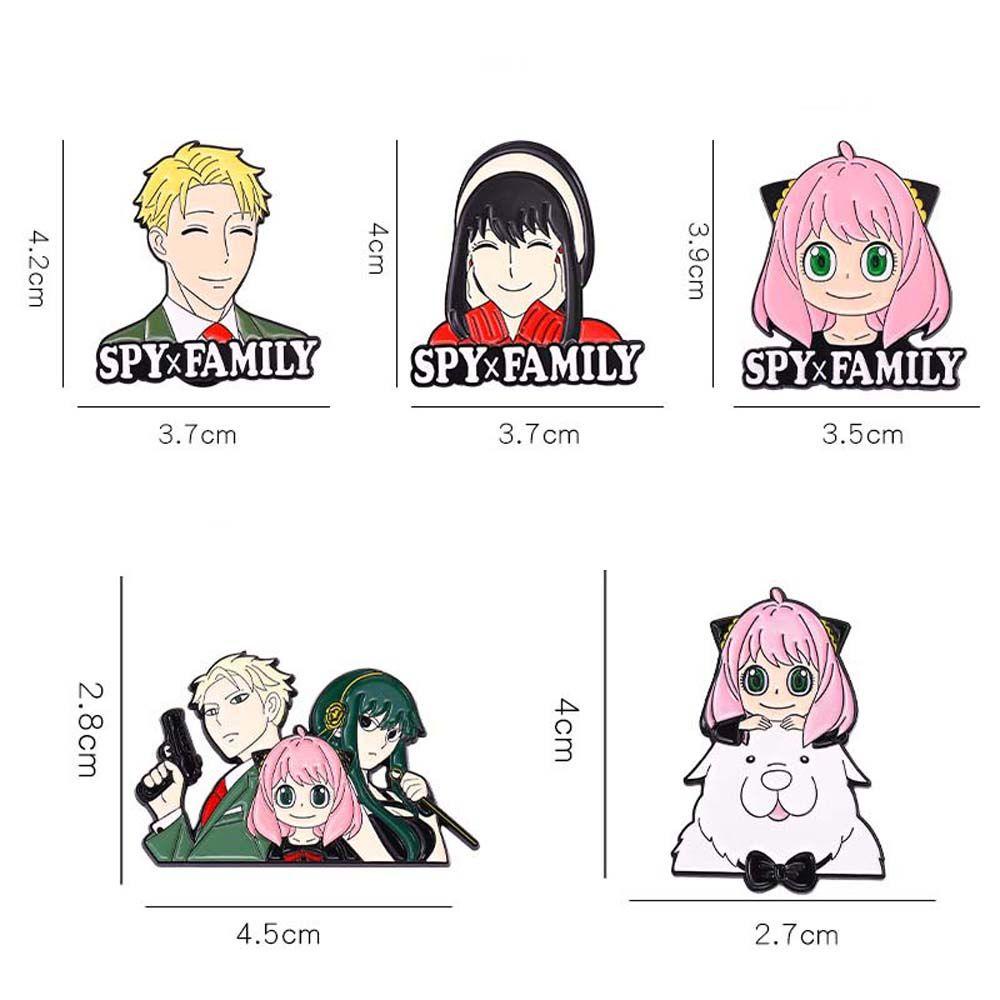 QQMALL Huy Hiệu Cài Áo Hình Anime Dễ Thương