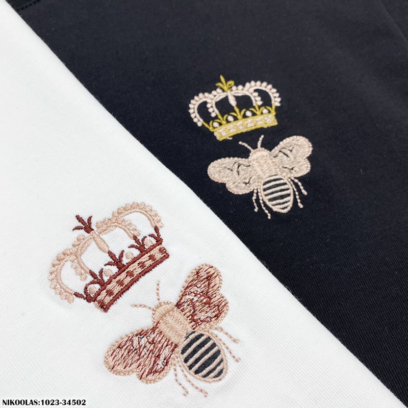 Áo Phông Nam Thêu DGGThe King Cao Cấp - Áo Thun Nam DG Logo Thêu Siêu Đẹp