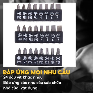 MÁY KHOAN VÍT 28 CHI TIẾT DELI DL6521