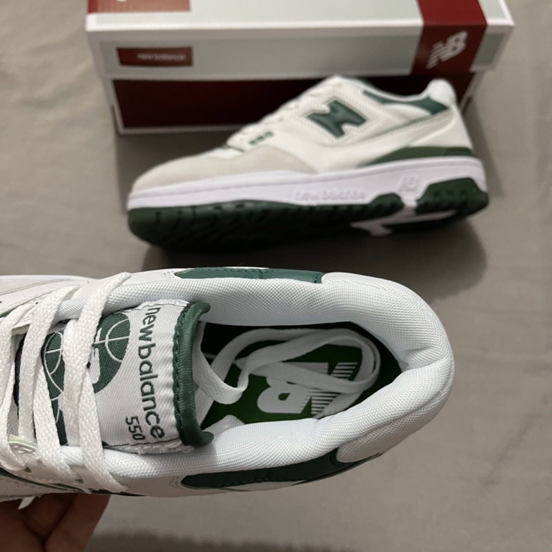 Giày Sneaker NB550 Xanh lá - Full box