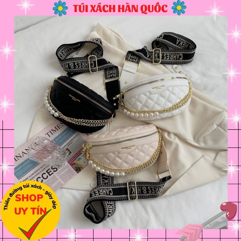 Túi đeo chéo bao tử nữ đẹp cá tính đi chơi phong cách hàn quốc  277