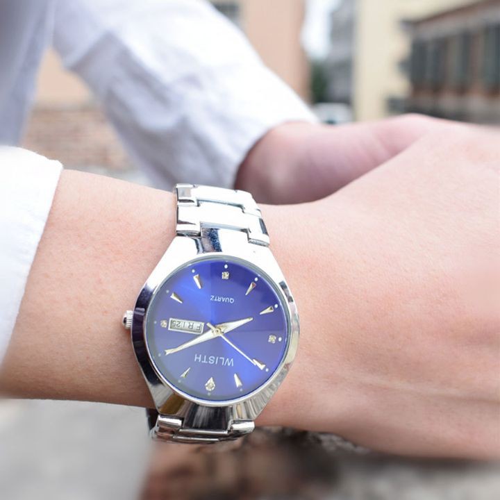 Đồng Hồ Nam Nữ WLISTH Dây Thép Không Gỉ Cao Cấp Mẫu Mới Độc Đáo, Sang Trọng | BigBuy360 - bigbuy360.vn