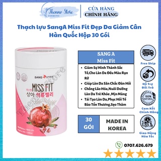 Thạch lựu SangA Miss Fit Đẹp Da Giảm Cân Hàn Quốc Hộp 30 Gói