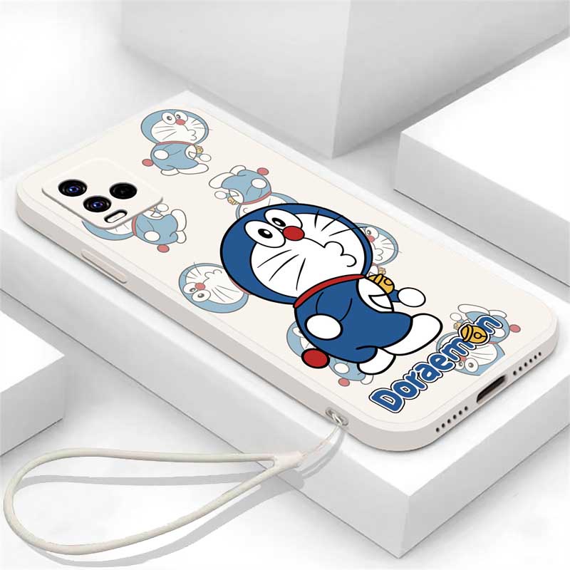 Ốp Điện Thoại Silicon Mềm Doraemon Cho VIVO Y16 / 35 / 33S / 21T / 21S / 33S / 11 / 12 / 15 / 12A / 15S / 15A / 20S / 20I / 19 / 91C / 3