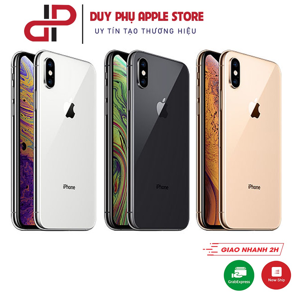 Điện Thoại iPhone Xs 64G quốc tế kèm củ cáp sạc Duy Phụ Apple Store