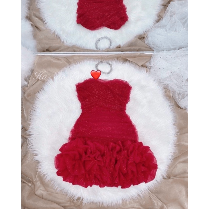 ĐẦM CÚP NGỰC LƯỚI KIM TUYẾN SANG CHẢNH NGẮN TRÊN GỐI SIÊU QUYẾN RŨ CHO CÁC NÀNG VALENTINA SHOP