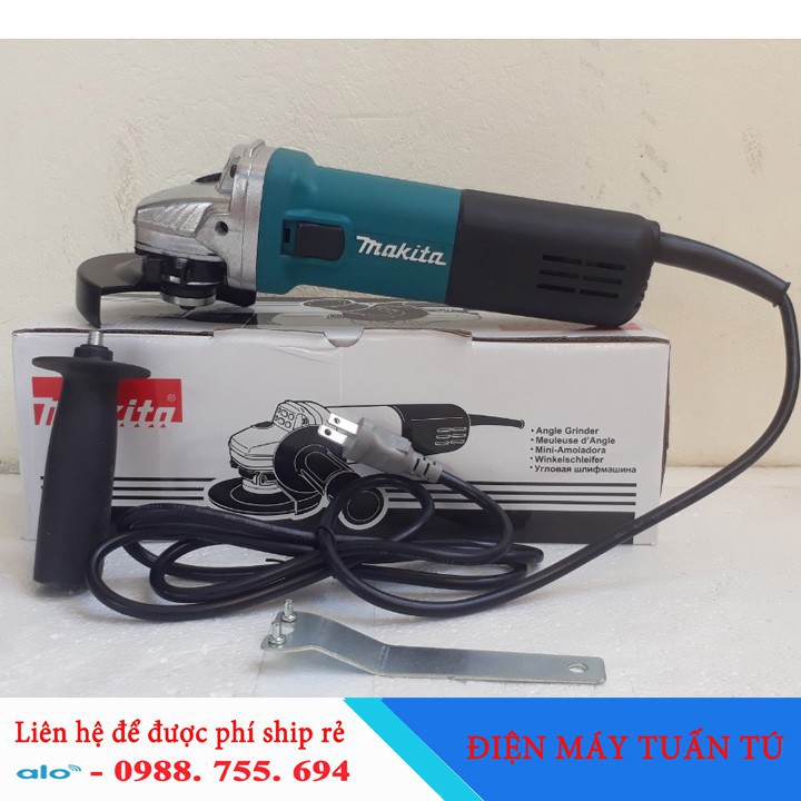 [NHẬP KHẨU] Máy mài góc Makita Nhật Bản 9556HN 100% dây đồng chịu nhiệt không bị nóng - Máy mài máy cắt đa năng cho thợ