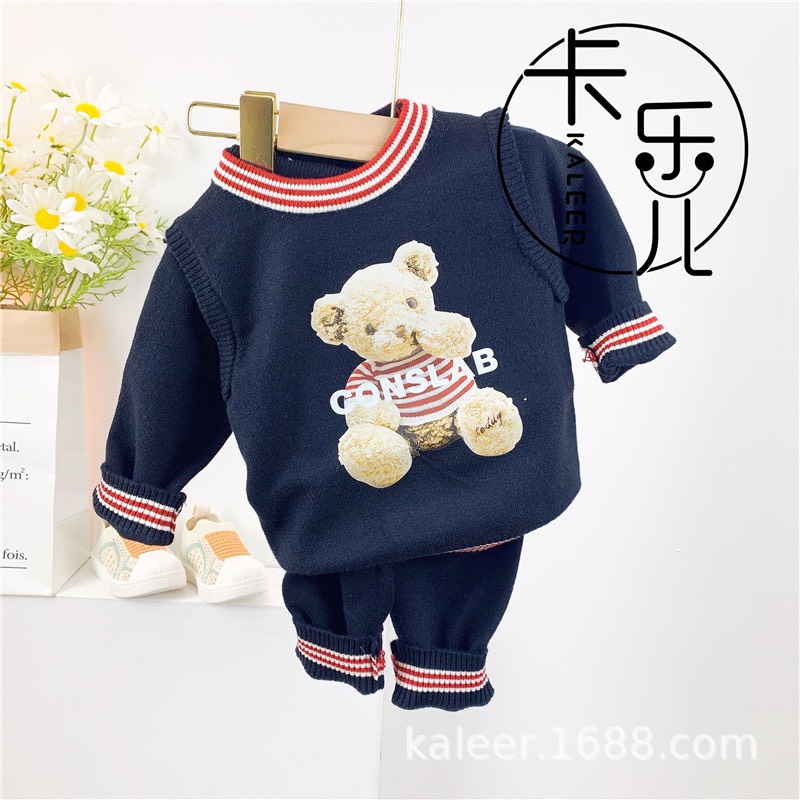 Bộ Len Cho Bé Nhiều Mẫu size 66-90, Bộ Len Công Tử Cho Bé Trai 5-13kg