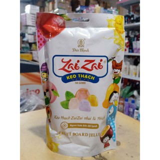 Kẹo thạch zaizai thanh dài túi 320g