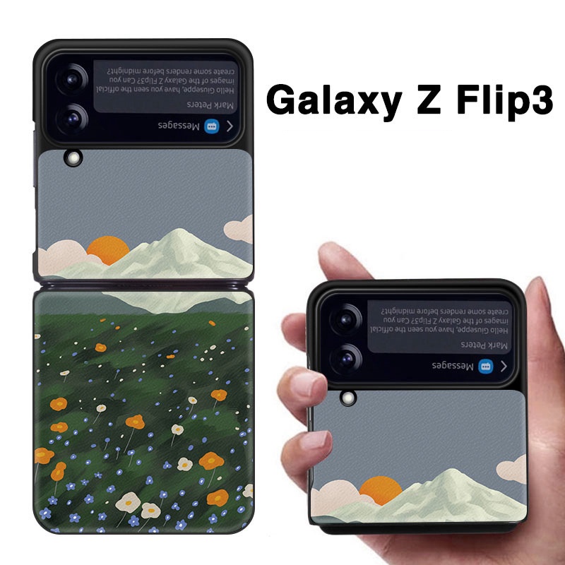 Z Ốp Điện Thoại Chống Sốc Họa Tiết Ngôi Nhà Tuyết Cho Samsung Galaxy Z Flip 3 Z Fold 3 Z Fold 2 Galaxy Iceland Z Flip 3