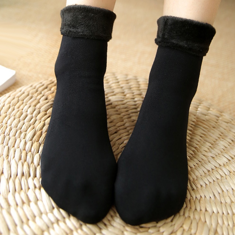 Vớ Giữ Ấm Màu Sắc Đơn Giản Thời Trang Mùa Đông Cho Nữ