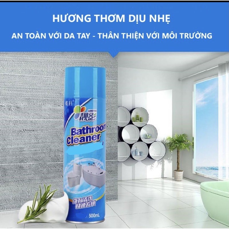 Xịt Tẩy Rửa Nhà Tắm Bathroom Cleaner.