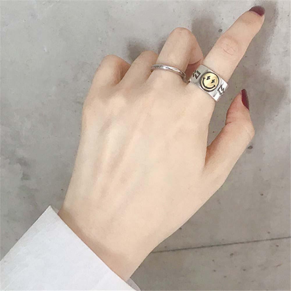 Nhẫn Hở Phong Cách Hàn Quốc Cổ Điển Thời Trang Dành Cho Nam Nữ