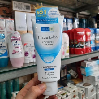 Kem Rửa Mặt Dưỡng Ẩm Tối Ưu Hada Labo Advanced Nourish Hyaluron Cleanser 80g