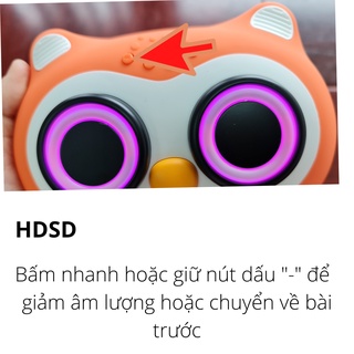 Loa bluetooth con cú giá rẻ mini cao cấp
