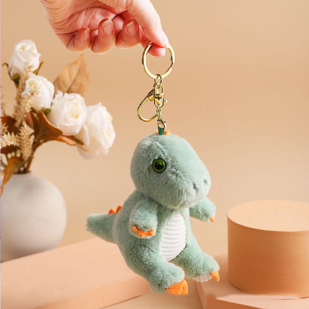 Móc Khóa Hình Khủng Long Nhồi Bông Dễ Thương