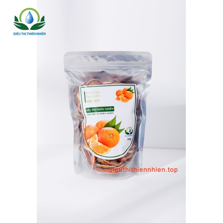 Cam thái lát sấy khô đóng túi zip thương hiệu Mộc Sắc | BigBuy360 - bigbuy360.vn