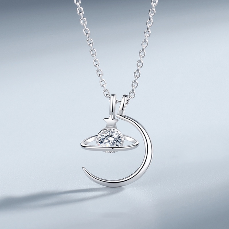 Vòng cổ Hình Hành Tinh Mặt Trăng Thời Trang Cho Nữ