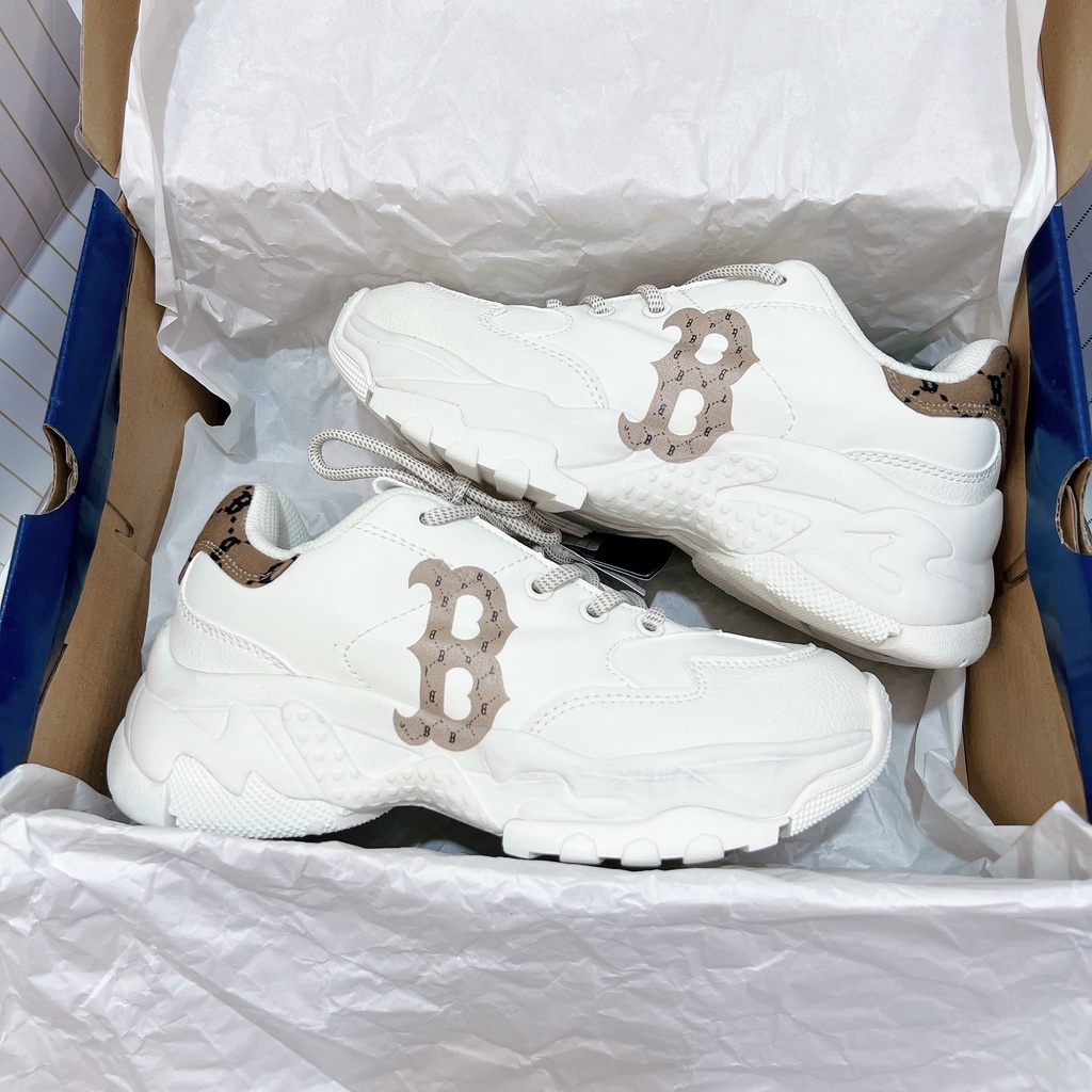 Giày thể thao sneaker  MLB Bigball Chunky Mono Heel New York_BEST