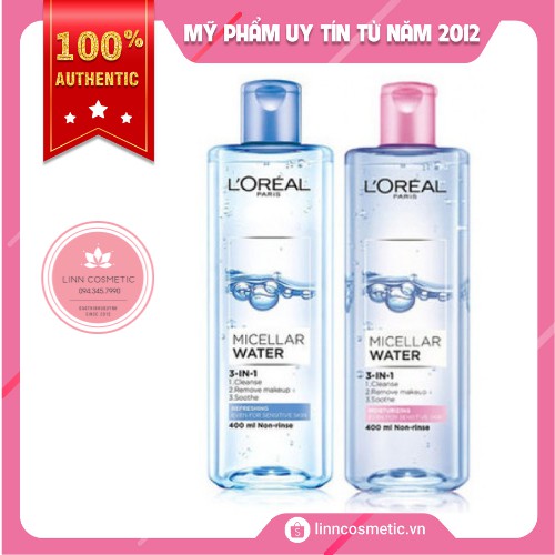 [Hot] Tẩy trang loreal l'oreal [Chính hãng]