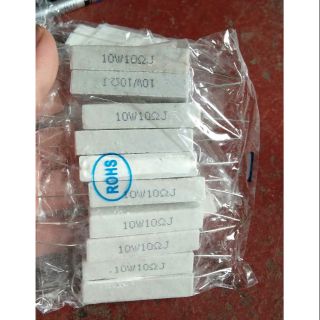 Điện trở sứ 10om10w combo10