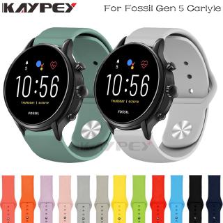 Dây Đeo Silicon 22mm Cho Fossil Gen 5 Carlyle HR Julianna HR / Fossil Sport 43mm / Q Explorist HR Gen 4
