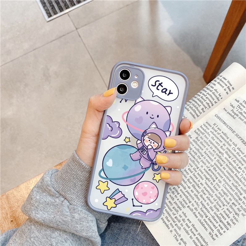 Ốp lưng iphone nhám Star wow 5/5s/6/6plus/6s/6splus/7/7plus/8/8plus/x/xr/xs/11/12/pro/max/plus/promax - Awifi Case U6-5 | BigBuy360 - bigbuy360.vn