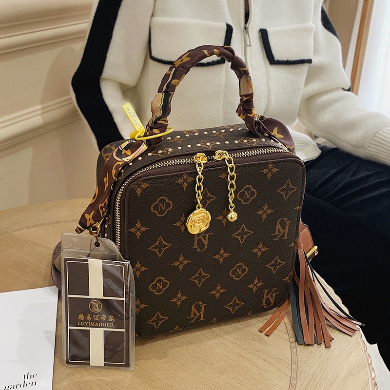 Túi Đeo Vai Hình Vuông Cỡ Nhỏ Phong Cách Phương Tây 2022