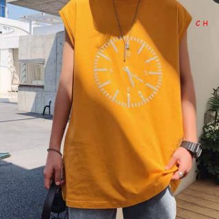 Áo tank top in đồng hồ _CH