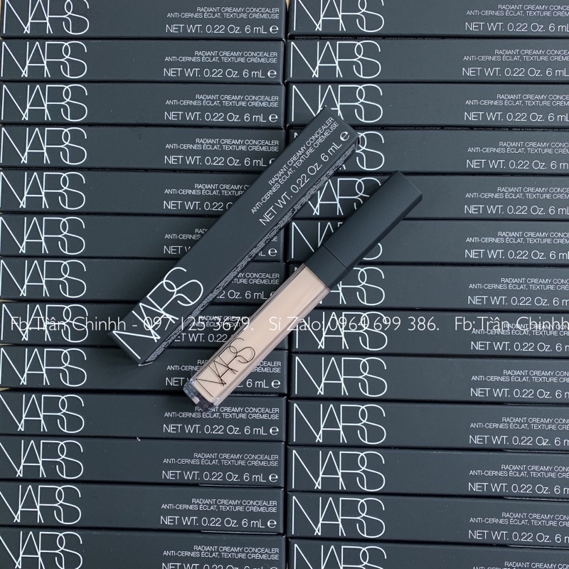 Có sẵn - Kem che khuyết điểm NARS tone Vanilla/ Custard Radiant Creamy Concealer Fullsize