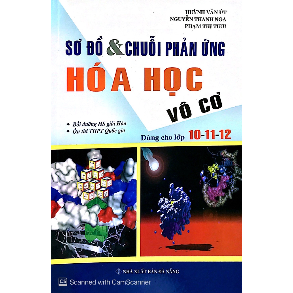 Sách - Sơ Đồ Và Chuỗi Phản Ứng Hóa: Vô Cơ  10-11-12