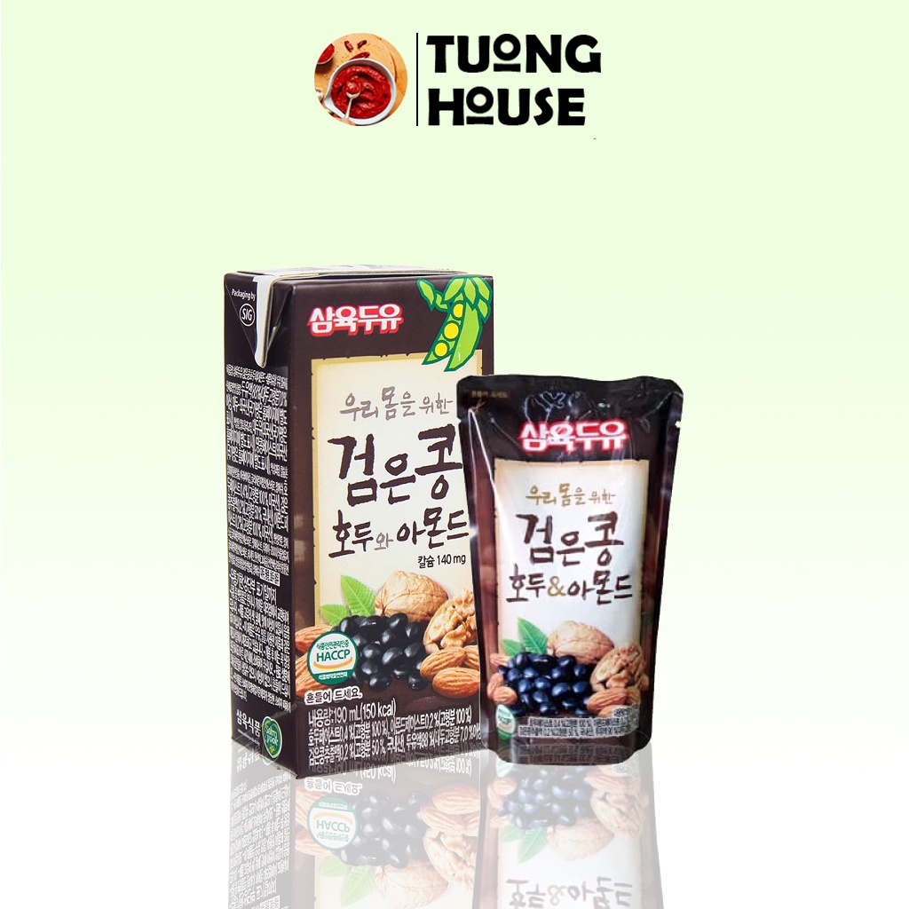 Sữa Óc Chó Hạnh Nhân Đậu ĐenHàn Quốc SAHMYOOK