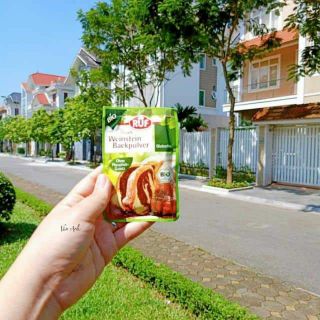 Bột nở hữu cơ làm bánh cho bé