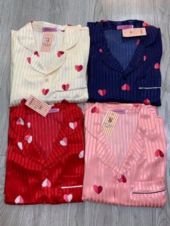 BIG SIZE -Bộ Lụa Gấm Cộc Dài Size XL