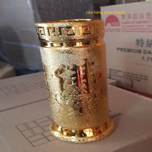 Ống đựng nhang kim sa